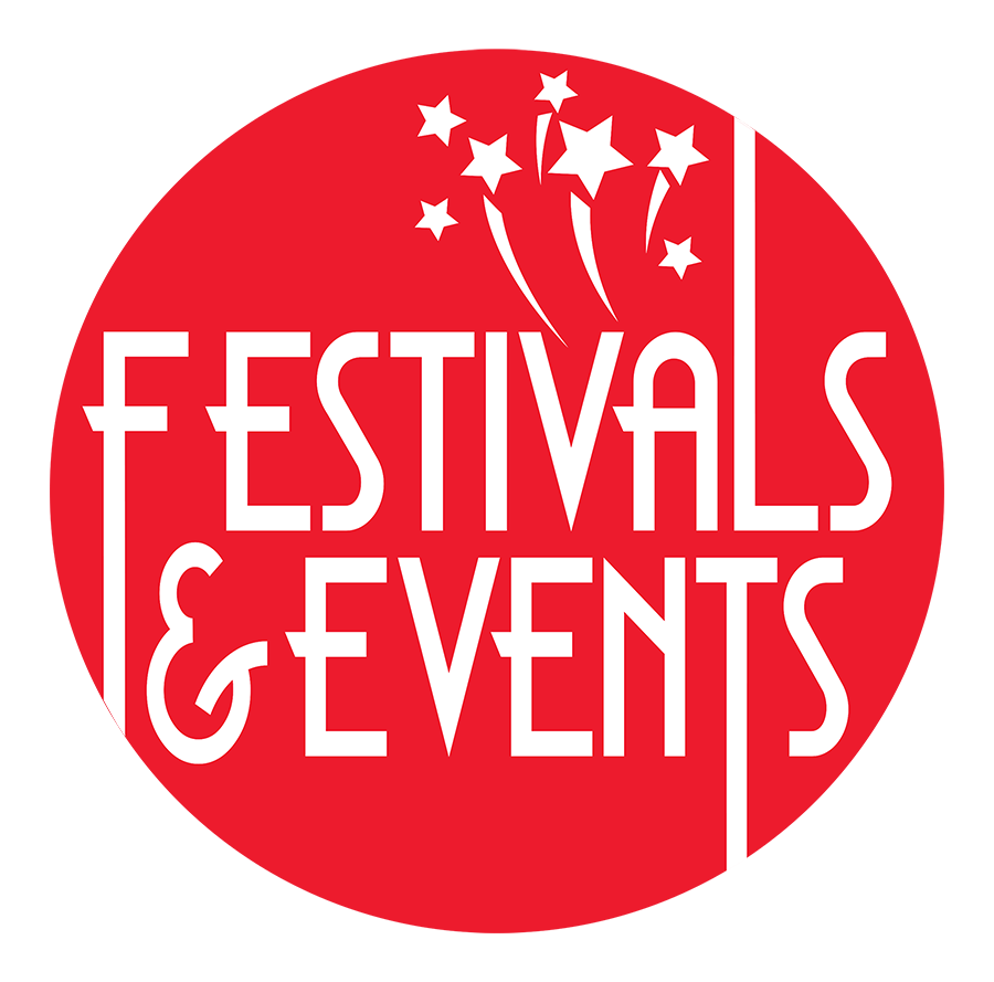 festival and event logo